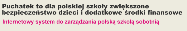 Puchatek - internetowy system dla polskich szkol sobotnich